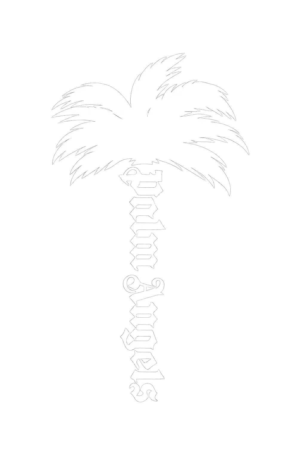 Palm Angels palm tree logo